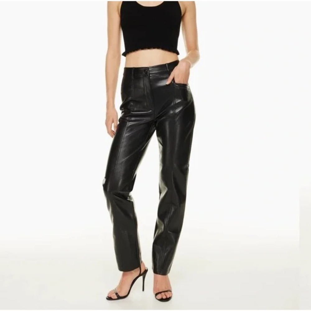 ARITZIA Wilfred Rebel Vegan Leather Pant